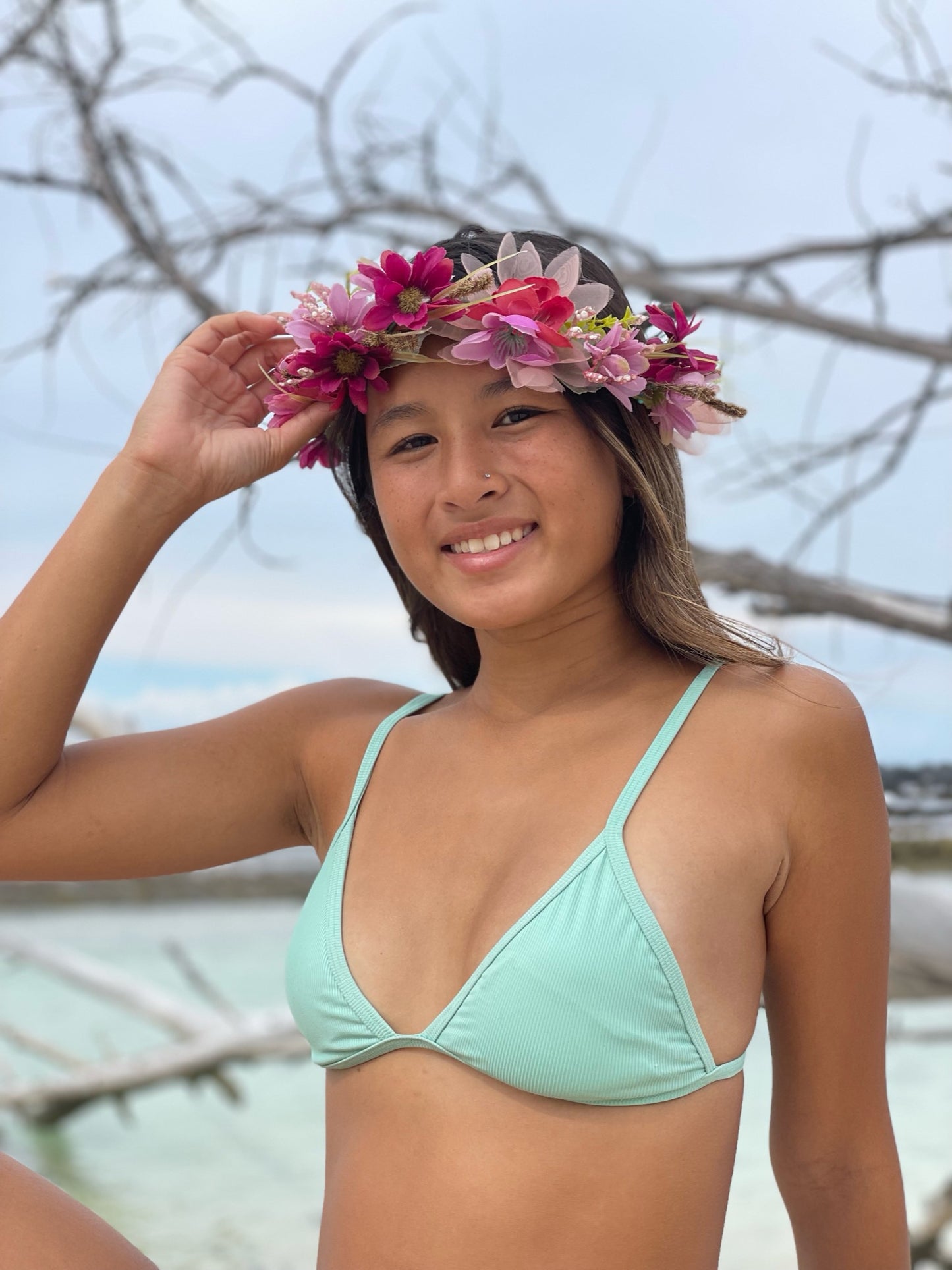 Sea Green Top